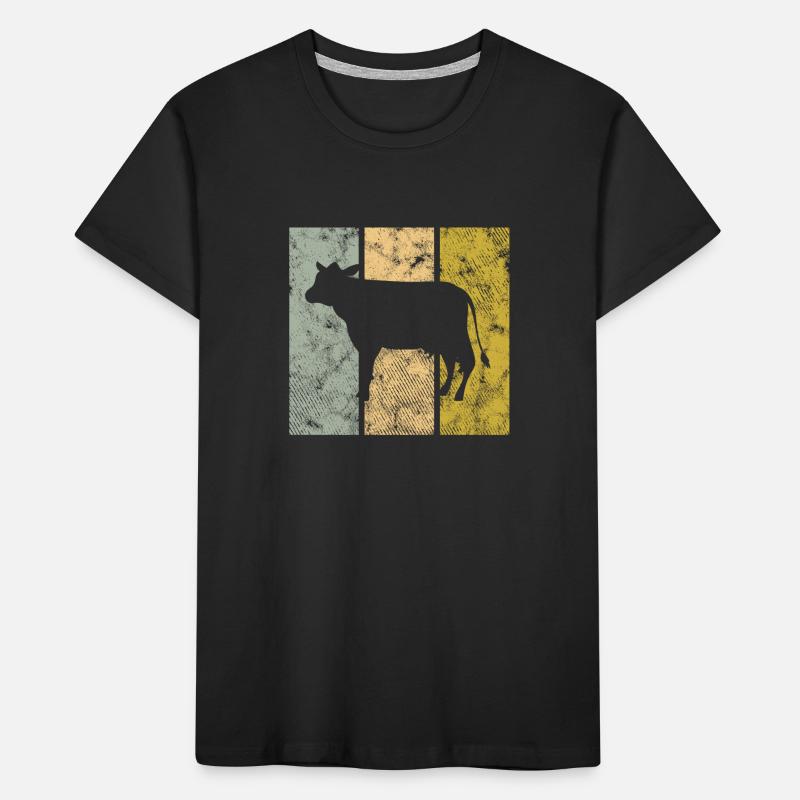 Cow Kids' Premium Organic T-Shirt