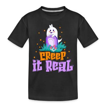Halloween Costume Halloween Party - Kids' Premium Organic T-Shirt - black - Front