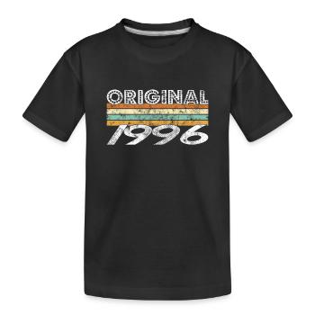 Original 1996 - T-shirt bio Premium Enfant - noir - Devant