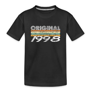 Original 1998 - T-shirt bio Premium Enfant - noir - Devant