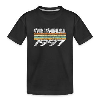 Original 1997 - Kinder Premium Bio T-Shirt - Schwarz - Vorne