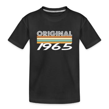 Original 1965 - T-shirt bio Premium Enfant - noir - Devant