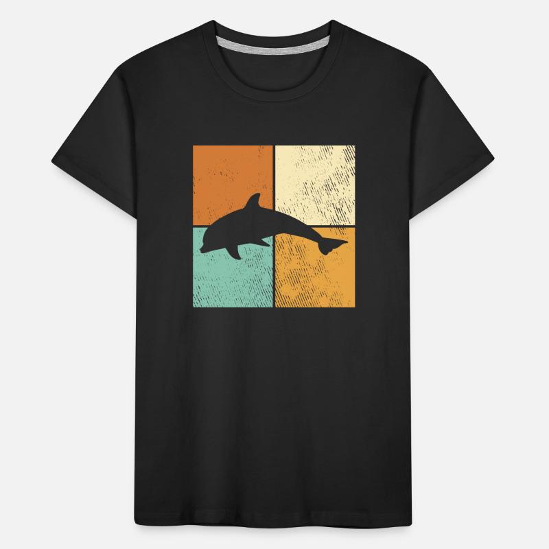 Dolphin Kids' Premium Organic T-Shirt