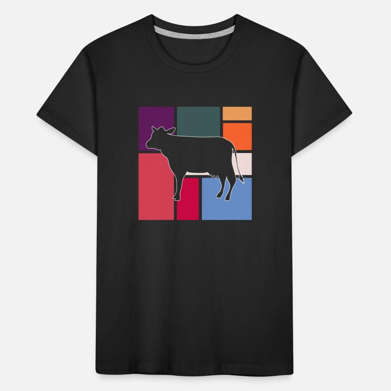 Cow Kids' Premium Organic T-Shirt