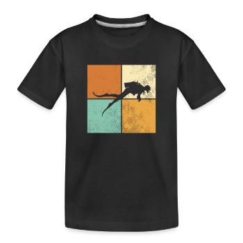 Plonger - T-shirt bio Premium Enfant - noir - Devant