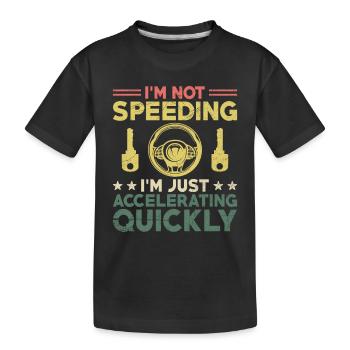 Permis de conduire passé Nouveau permis de conduire S - T-shirt bio Premium Enfant - noir - Devant