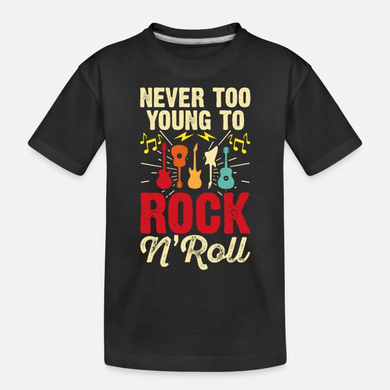 Rock n Roll Rock And Roll - T-shirt bio Premium Enfant - noir