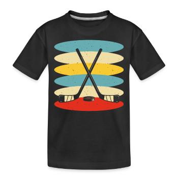 Kajak Kajakfahrer Kajaker - Kinder Premium Bio T-Shirt - Schwarz - Vorne