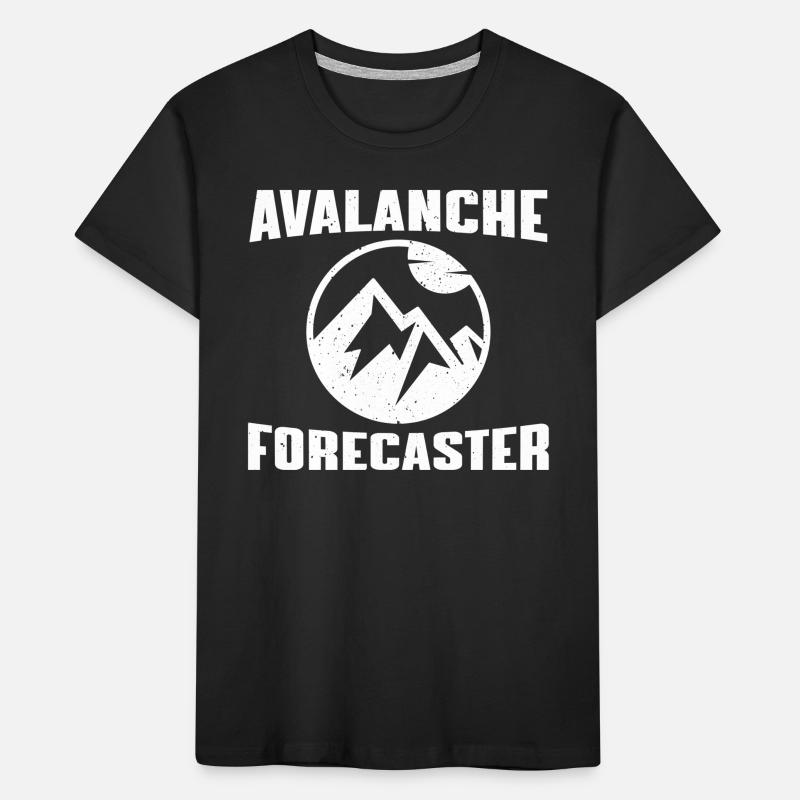 Avalanche warning system Kids' Premium Organic T-Shirt