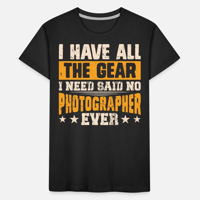 Fotograf Kinder Premium Bio T-Shirt