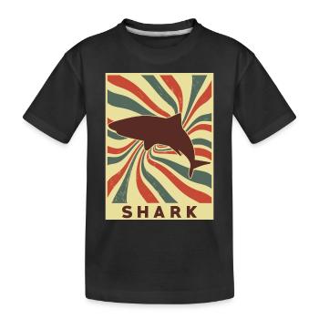 Hai Rétro Vintage - T-shirt bio Premium Enfant - noir - Devant