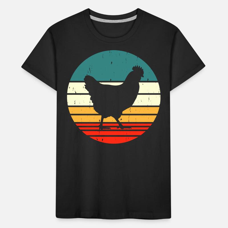 Poulets Poulet T-shirt bio Premium Enfant