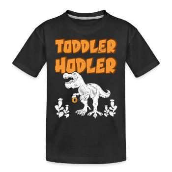 Crypto-monnaie - T-shirt bio Premium Enfant - noir - Devant