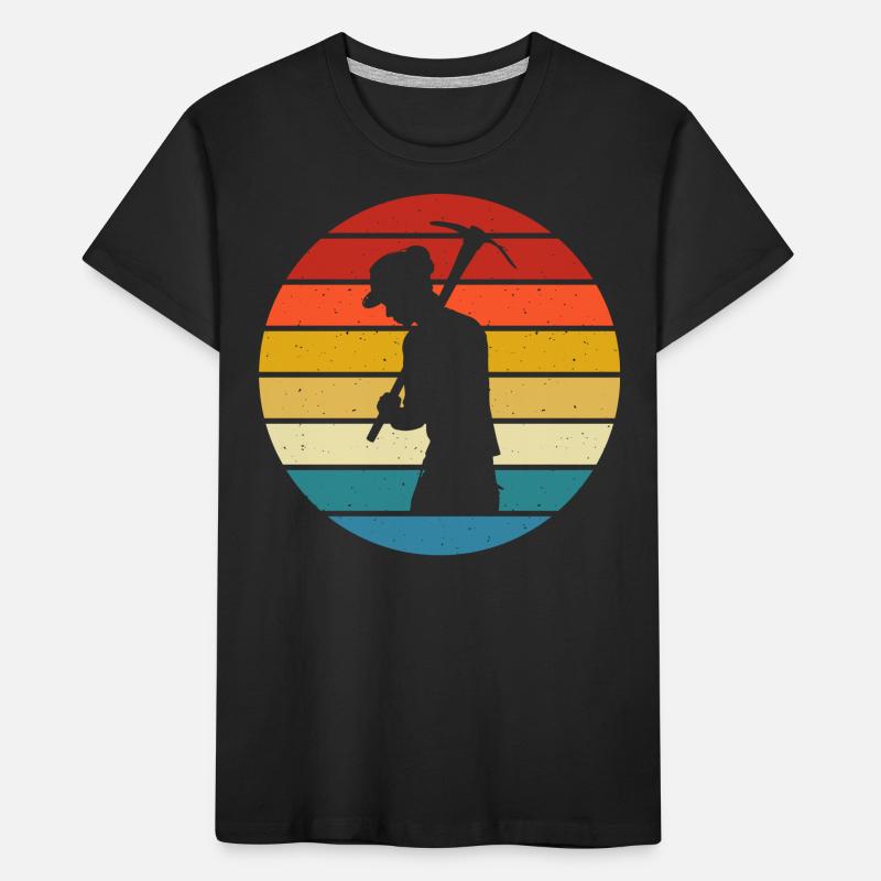 Mining Kids' Premium Organic T-Shirt