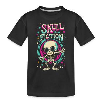 Skull Fiction Skull Skull Gift Idea - T-shirt bio Premium Enfant - noir - Devant