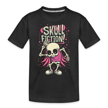 Skull Fiction Skull Skull Gift Idea - T-shirt bio Premium Enfant - noir - Devant