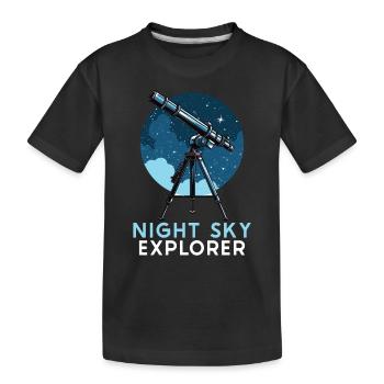 Astrophotographie Astronomy Space Camera - T-shirt bio Premium Enfant - noir - Devant