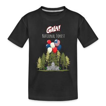 Gila National Forest - T-shirt bio Premium Enfant - noir - Devant