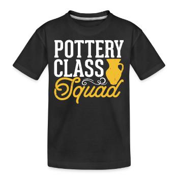 Poterie Poterie Poterie - T-shirt bio Premium Enfant - noir - Devant