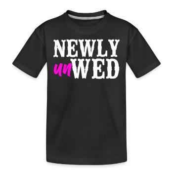 Happy Divorce Party nouvellement célibataire - T-shirt bio Premium Enfant - noir - Devant