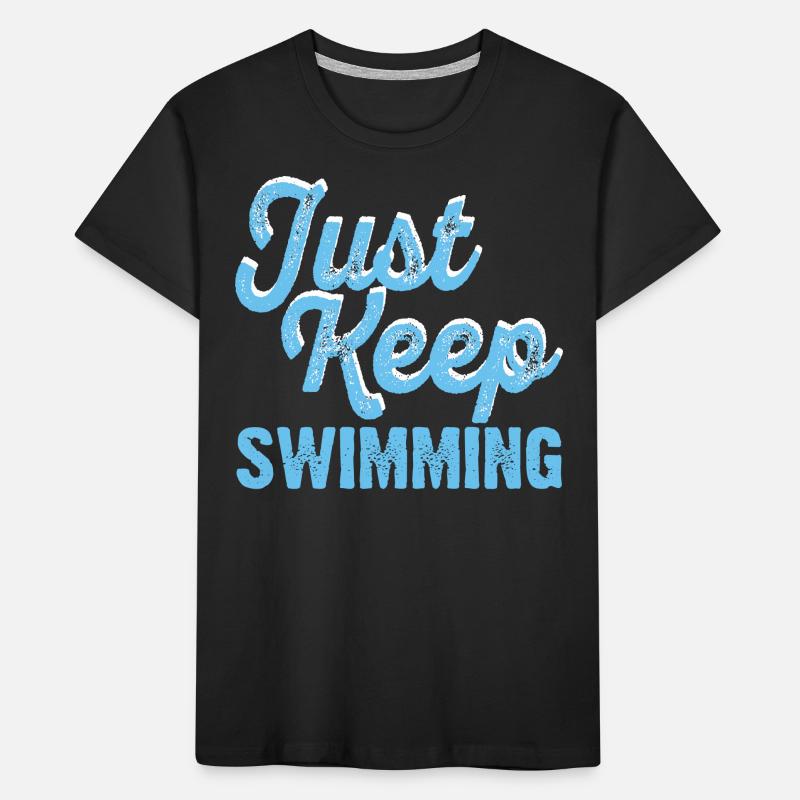 Swimming Float Kids' Premium Organic T-Shirt