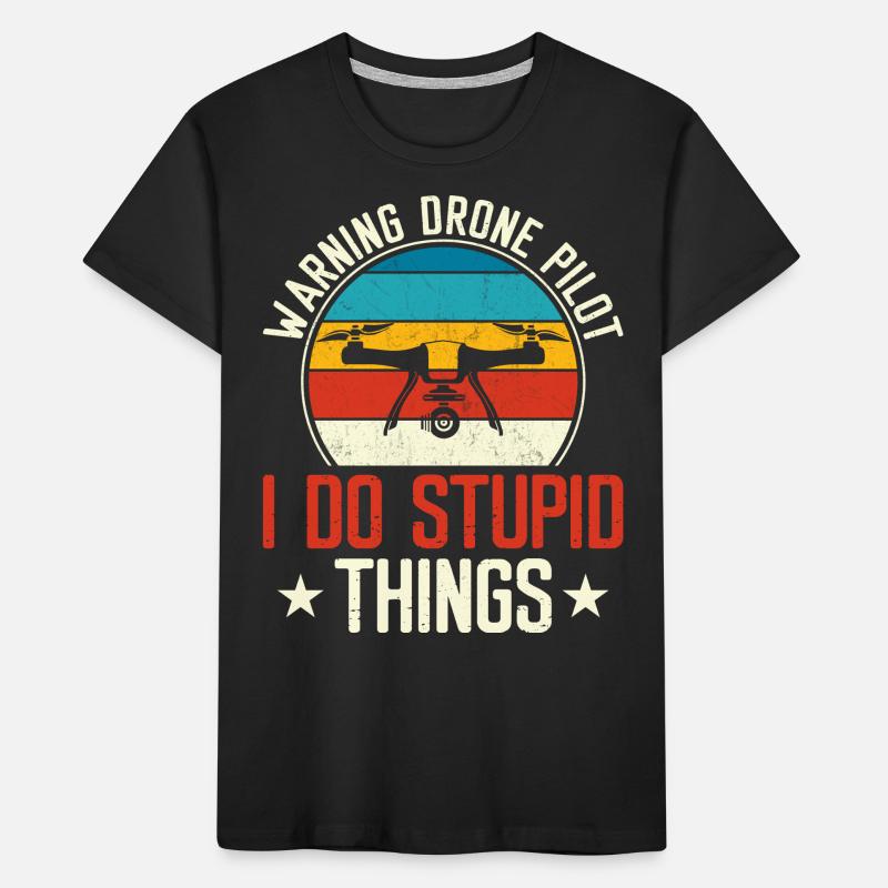 Drone Kids' Premium Organic T-Shirt