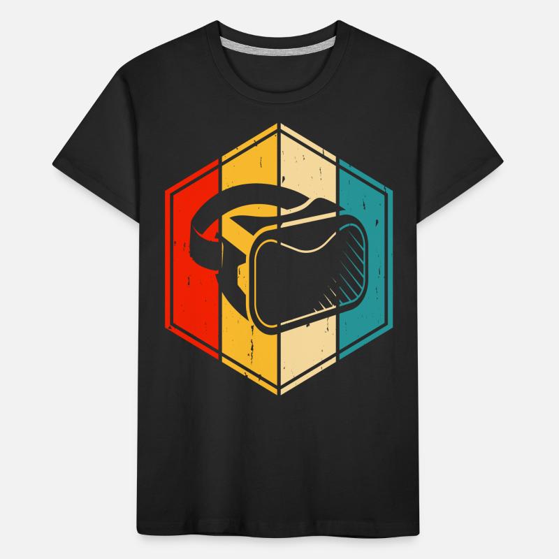 VR Virtual Reality Kids' Premium Organic T-Shirt