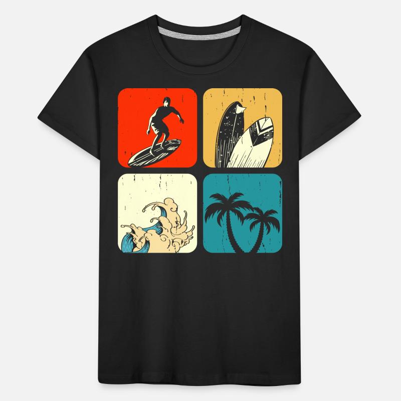 Surfeur T-shirt bio Premium Enfant
