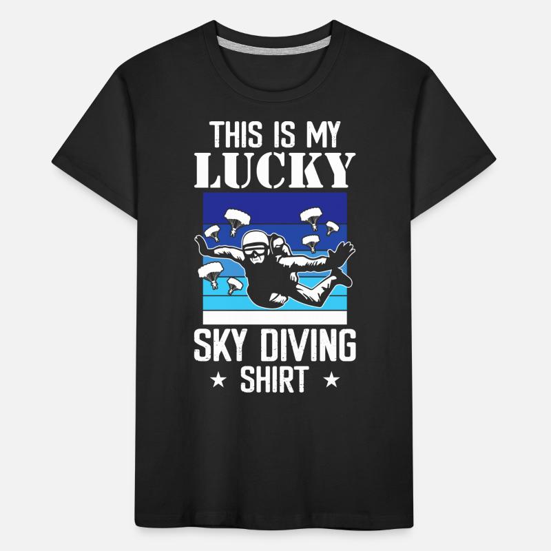 Skydive skydiving Kinder Premium Bio T-Shirt