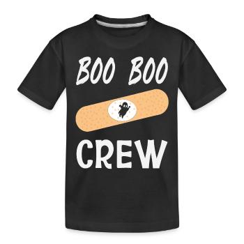 Boo Boo Crew Nurse Shirts Halloween Nurse Shirts - T-shirt bio Premium Enfant - noir - Devant