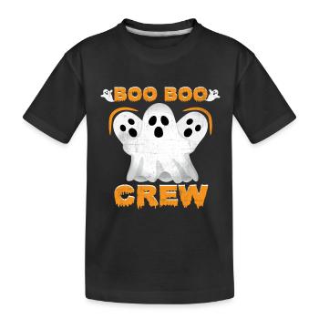 Boo Boo Crew Nurse Shirts Halloween Nurse Shirts - T-shirt bio Premium Enfant - noir - Devant