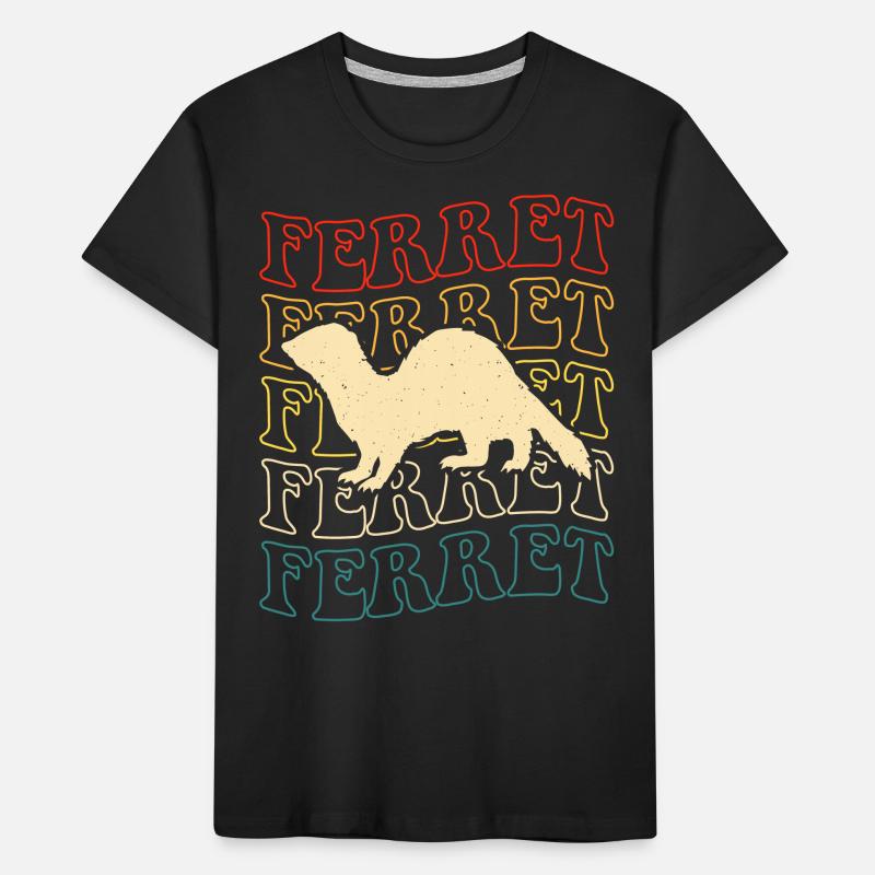 Frettchen Kinder Premium Bio T-Shirt