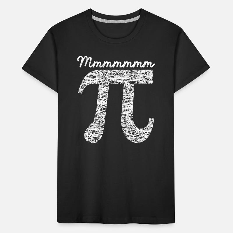 Mmmm Pi Day Mignon Math 3.14 Sciences Mathématiques T-shirt bio Premium Enfant