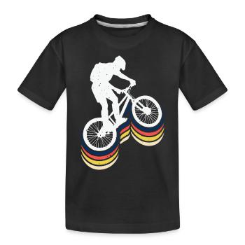 VTT VTT - T-shirt bio Premium Enfant - noir - Devant