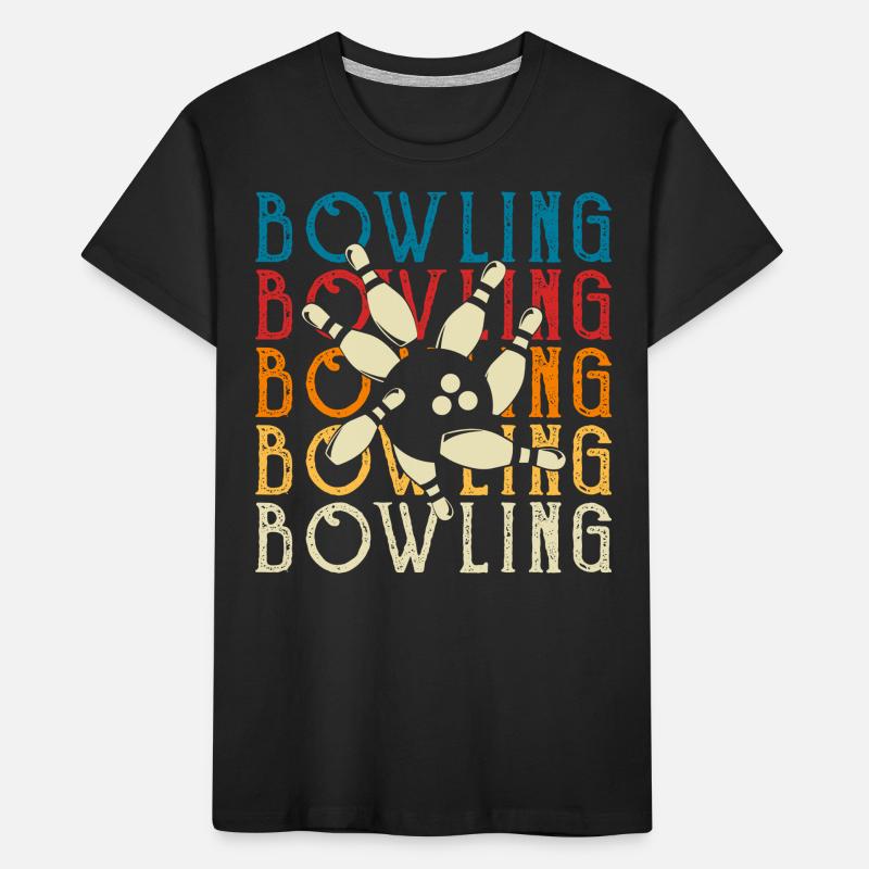 Bowling Kinder Premium Bio T-Shirt