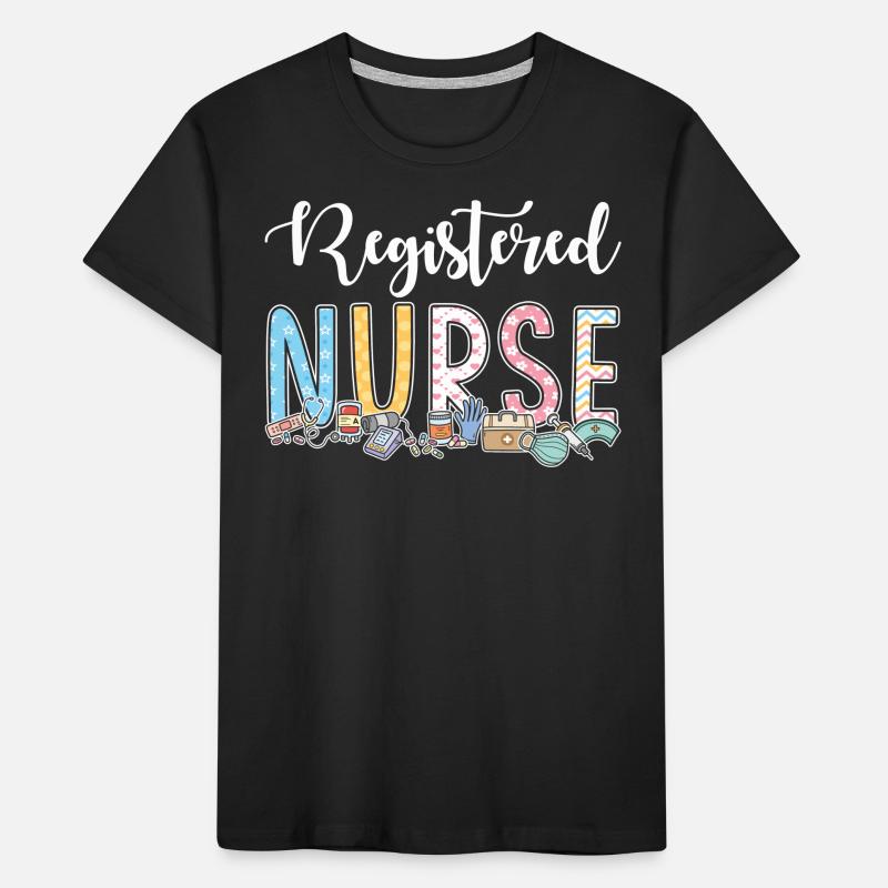 Gift idea for registered nurses Kids' Premium Organic T-Shirt