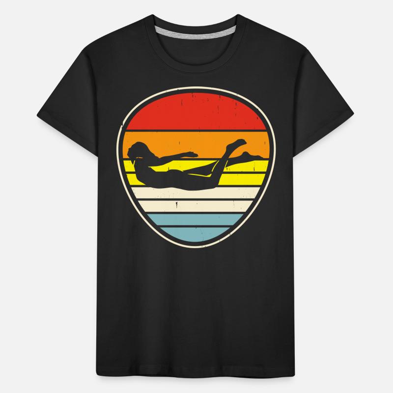 Swimming Float Kids' Premium Organic T-Shirt