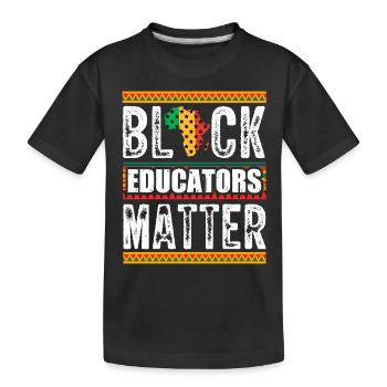 Black History Month Black History - Kids' Premium Organic T-Shirt - black - Front