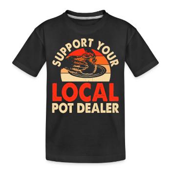 Poterie Poterie Poterie - T-shirt bio Premium Enfant - noir - Devant