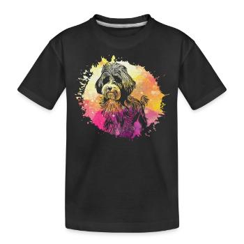 Havanais rétro - T-shirt bio Premium Enfant - noir - Devant
