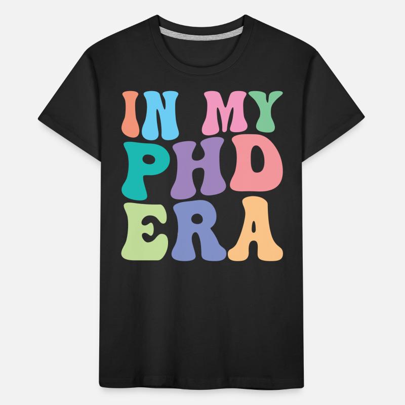 PHD Retro Groovy dans mon ère PHD T-shirt bio Premium Enfant