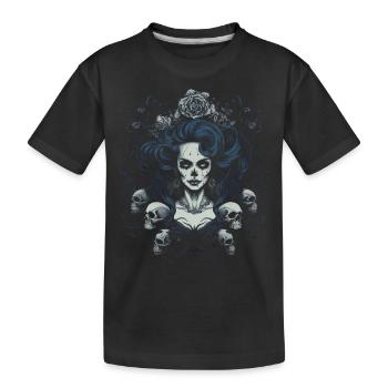 Gothic Aesthetics Goth - Kids' Premium Organic T-Shirt - black - Front
