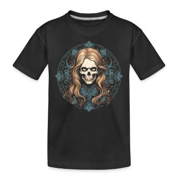 Gothic Aesthetics Goth - Kids' Premium Organic T-Shirt - black - Front