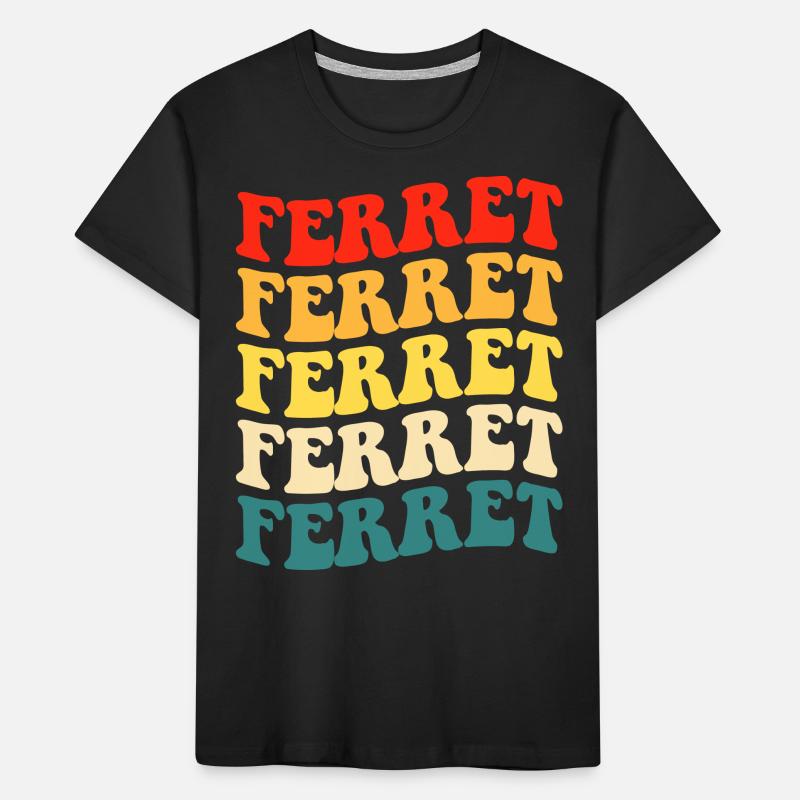 Frettchen Kinder Premium Bio T-Shirt