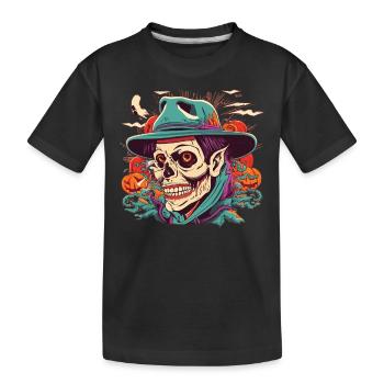 Halloween Ghoul - The ideal scary gift - Kids' Premium Organic T-Shirt - black - Front