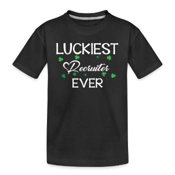 Recruteur Saint-Patrick - T-shirt bio Premium Enfant - noir - Devant