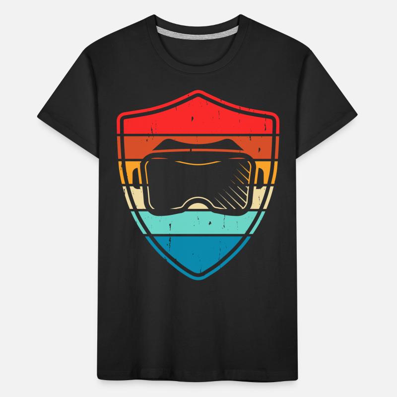 Réalité virtuelle VR T-shirt bio Premium Enfant