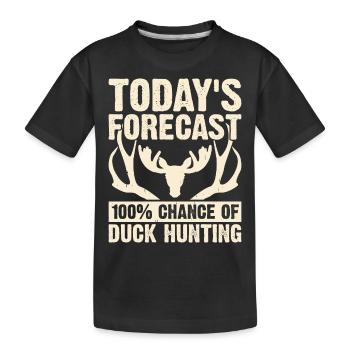 Hunter Hunt - Kids' Premium Organic T-Shirt - black - Front