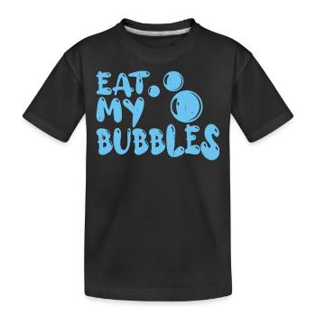 Nageurs - T-shirt bio Premium Enfant - noir - Devant