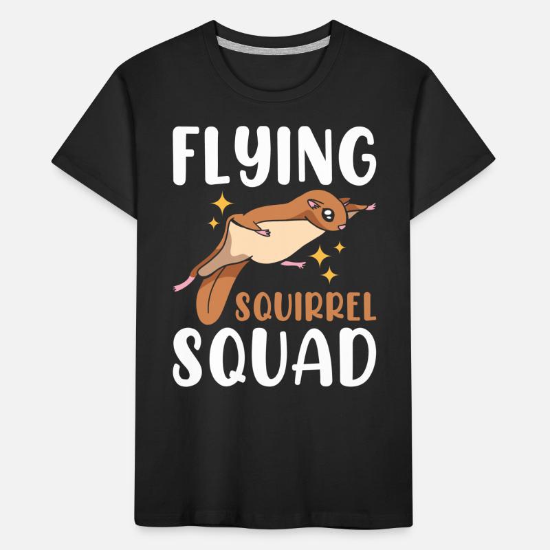 Fliegende Eichhörnchen-Truppe Kinder Premium Bio T-Shirt